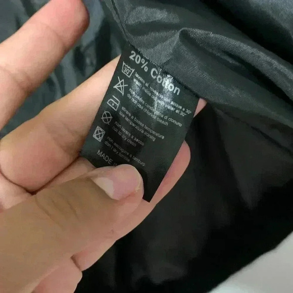 women's KARTINKA design Puffer jacket with Faux Fur Detail 20% COTTON SIZE 26 XS - Picture 3 of 12